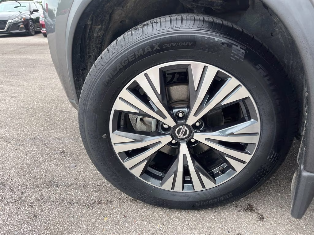2021 Gun Metallic Nissan Rogue SV AWD SUV