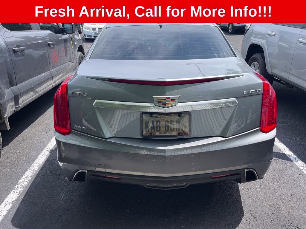 2019 Satin Steel Metallic Cadillac CTS 2.0L Turbo Luxury AWD Sedan