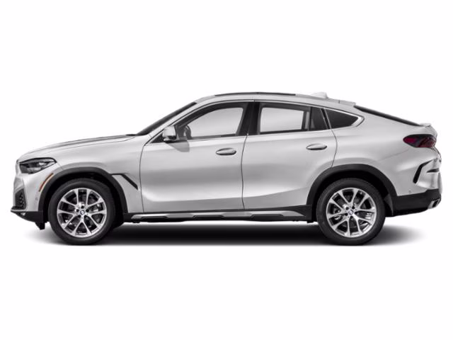 2023 Mineral White Metallic BMW X6 xDrive40i AWD SUV