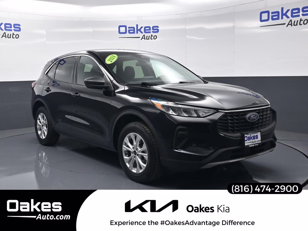2024 Black Metallic Ford Escape Active AWD SUV
