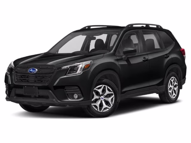 2023 Crystal Black Silica Subaru Forester Premium AWD SUV