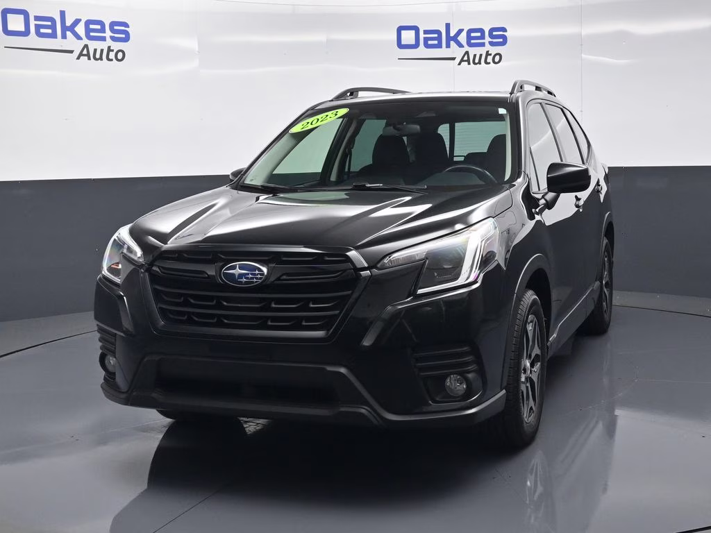 2023 Crystal Black Silica Subaru Forester Premium AWD SUV