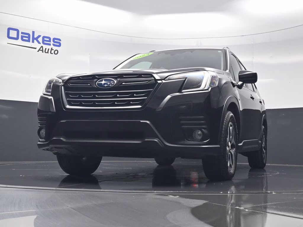 2023 Crystal Black Silica Subaru Forester Premium AWD SUV