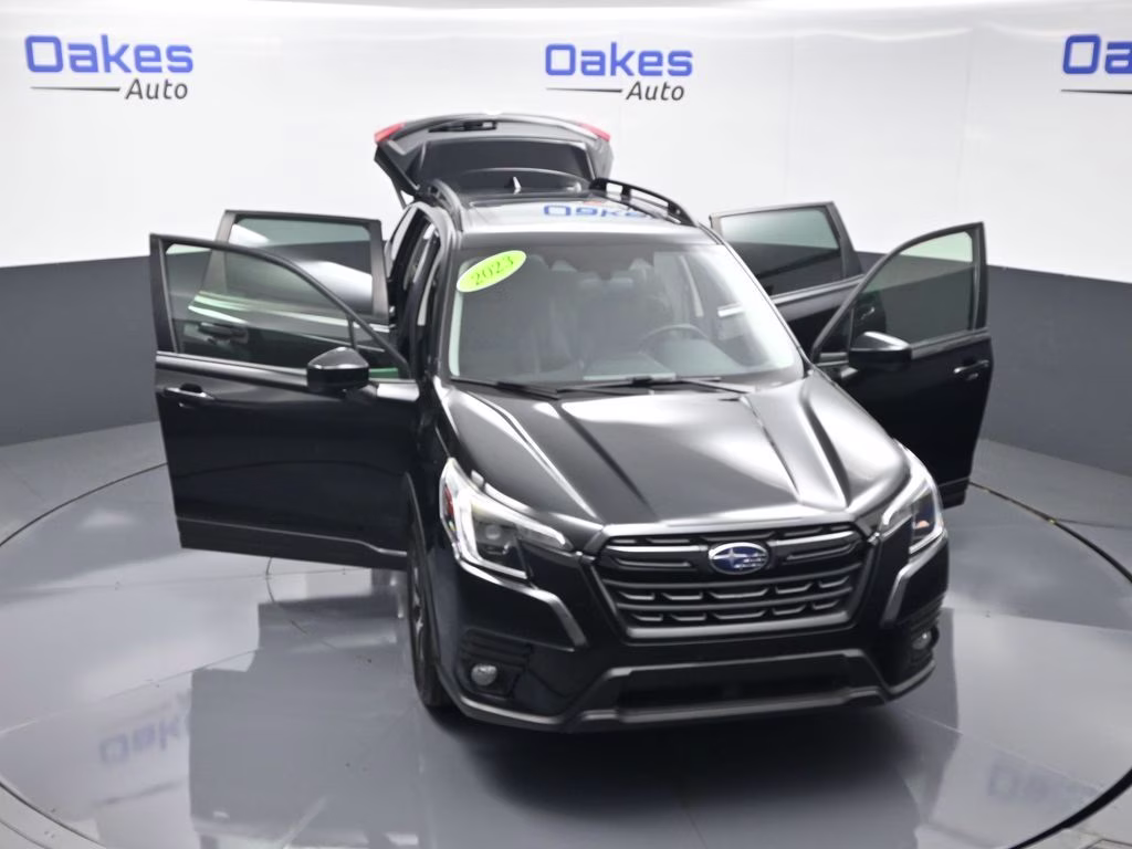 2023 Crystal Black Silica Subaru Forester Premium AWD SUV