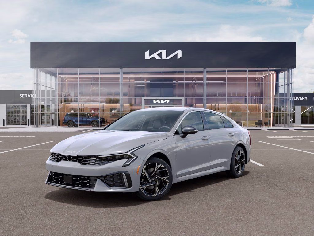 2026 Wolf Gray Kia K5 GT-Line FWD Sedan