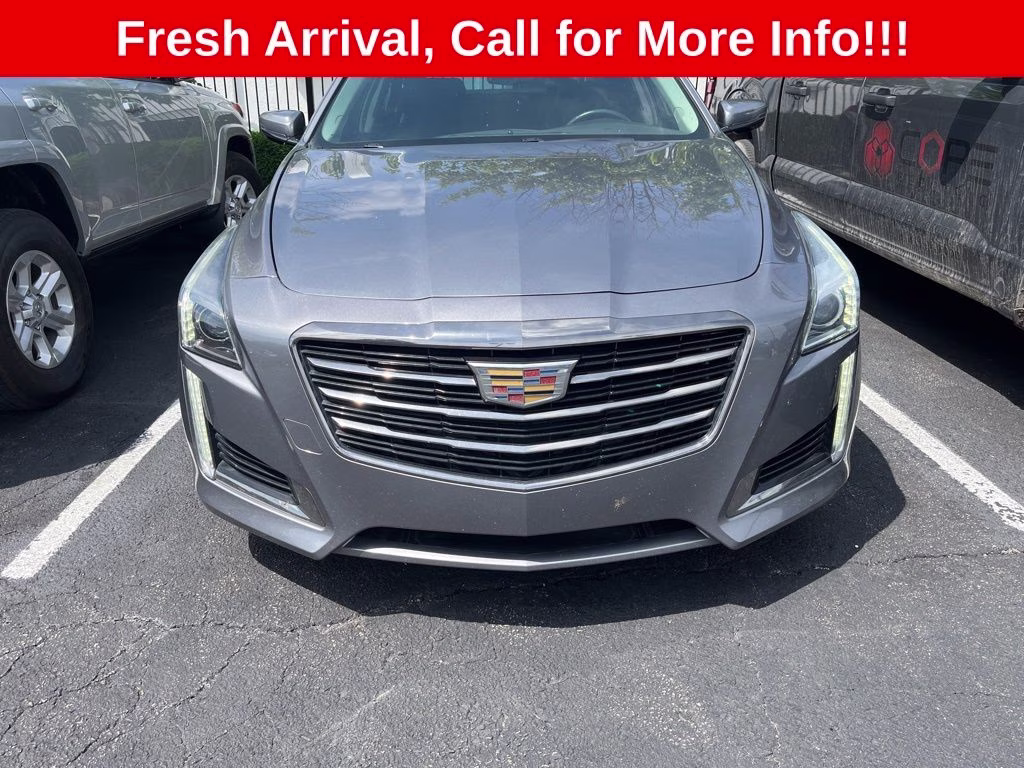2019 Satin Steel Metallic Cadillac CTS 2.0L Turbo Luxury AWD Sedan