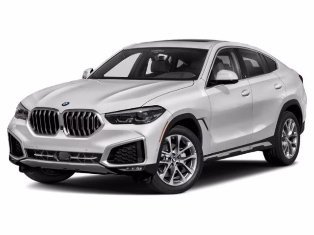 2023 Mineral White Metallic BMW X6 xDrive40i AWD SUV