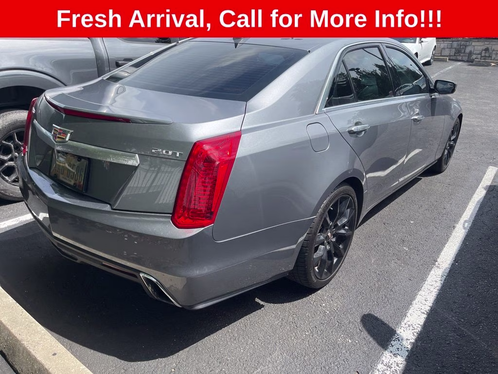 2019 Satin Steel Metallic Cadillac CTS 2.0L Turbo Luxury AWD Sedan