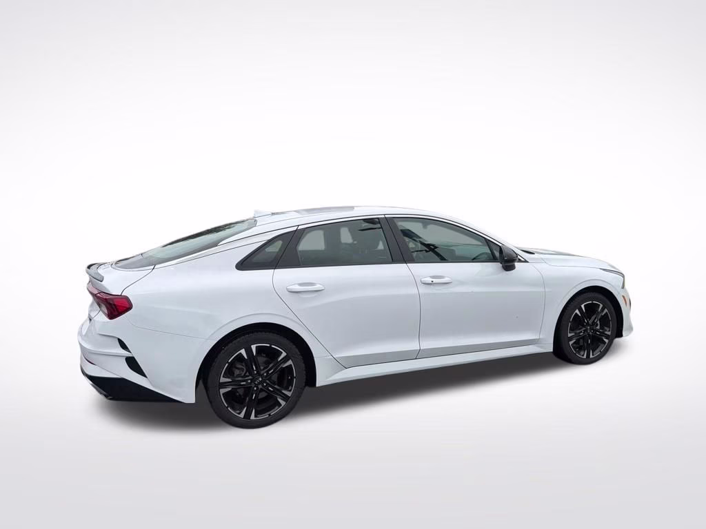2021 Glacial White Pearl Kia K5 GT-Line FWD Sedan