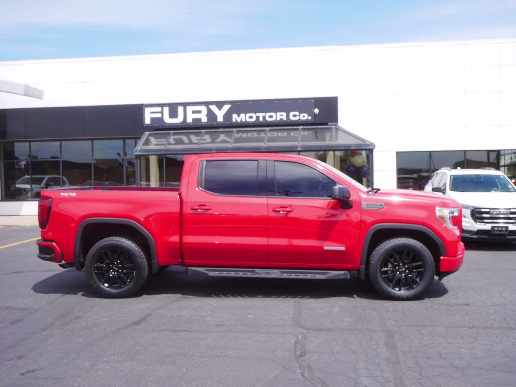 2021 Cardinal Red GMC Sierra 1500 Elevation 4X4 Truck