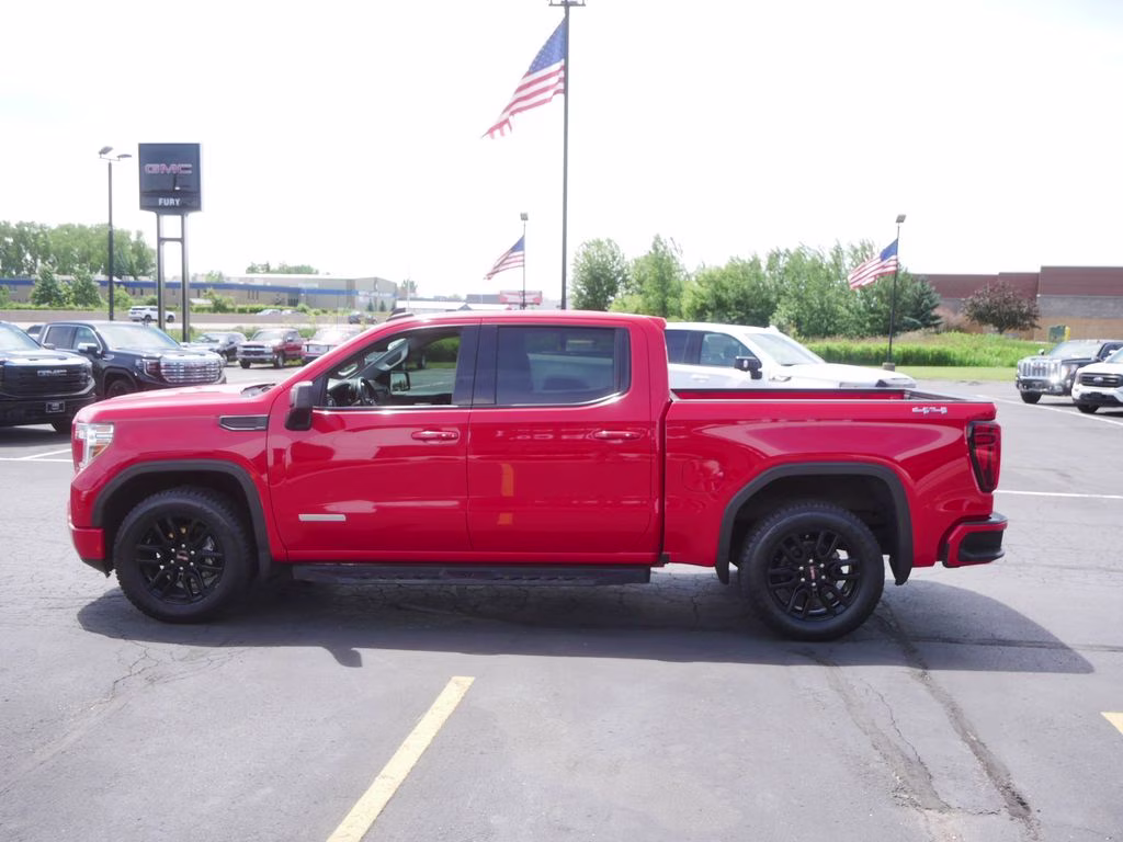 2021 Cardinal Red GMC Sierra 1500 Elevation 4X4 Truck