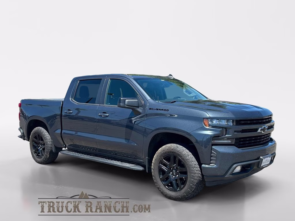 2022 Shadow Gray Metallic Chevrolet Silverado 1500 LTD RST 4X4 Truck