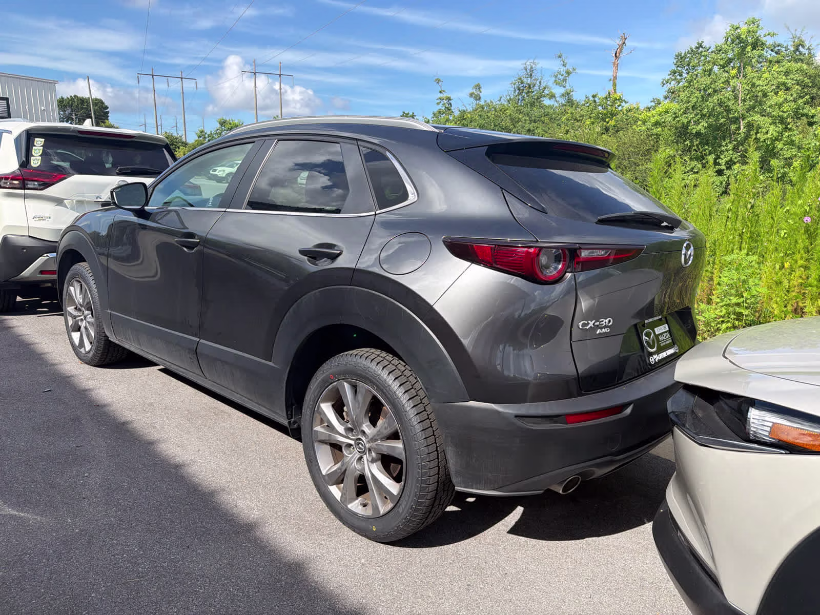 2023 Machine Gray Metallic Mazda CX-30 2.5 S Select Package AWD SUV