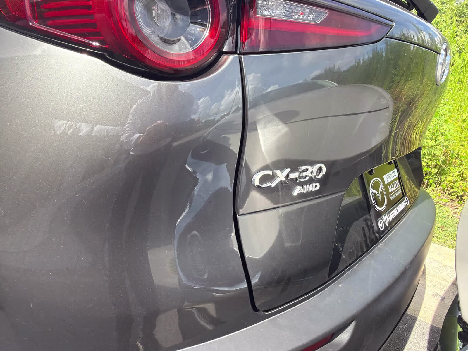 2023 Machine Gray Metallic Mazda CX-30 2.5 S Select Package AWD SUV