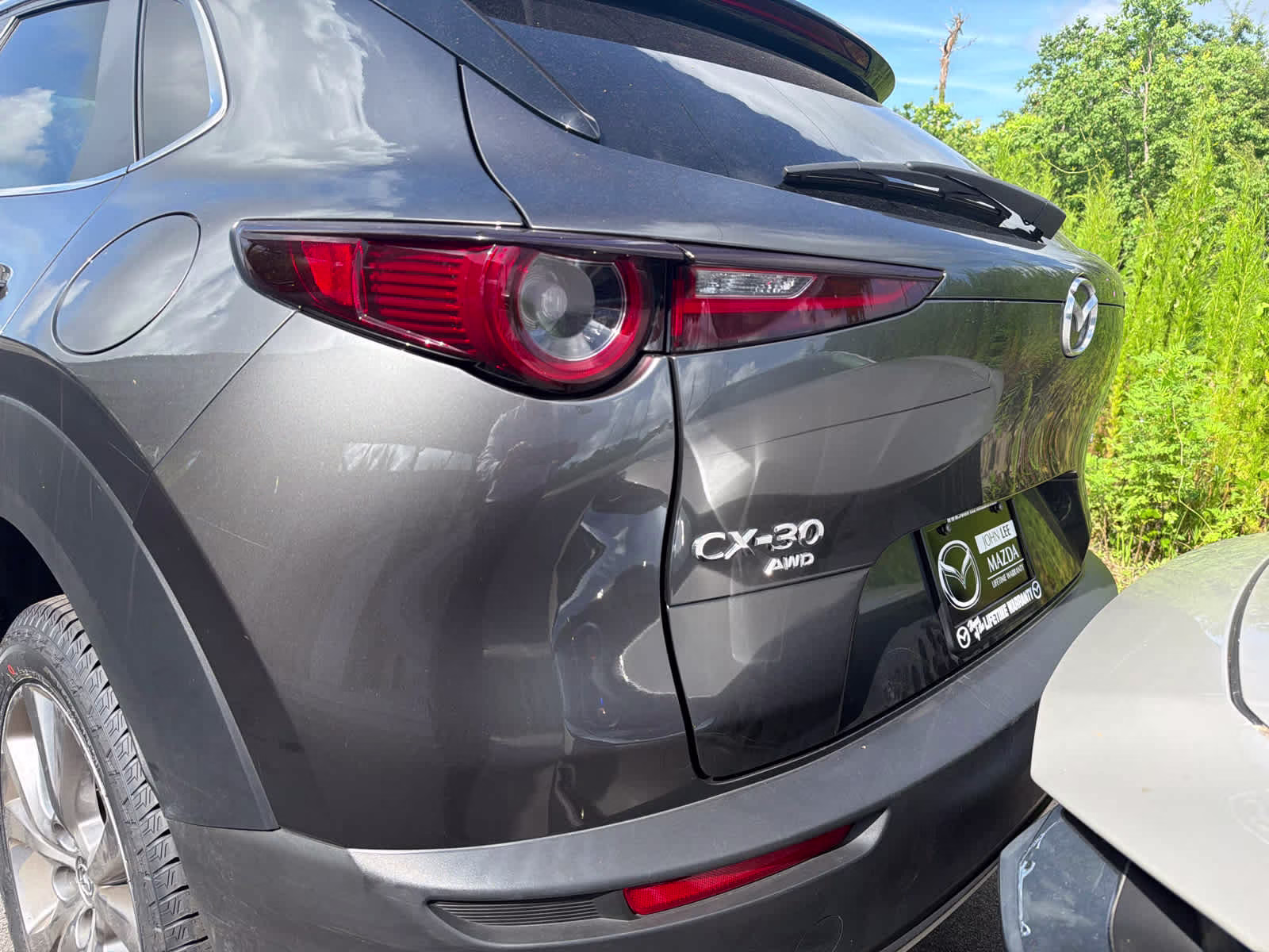 2023 Machine Gray Metallic Mazda CX-30 2.5 S Select Package AWD SUV