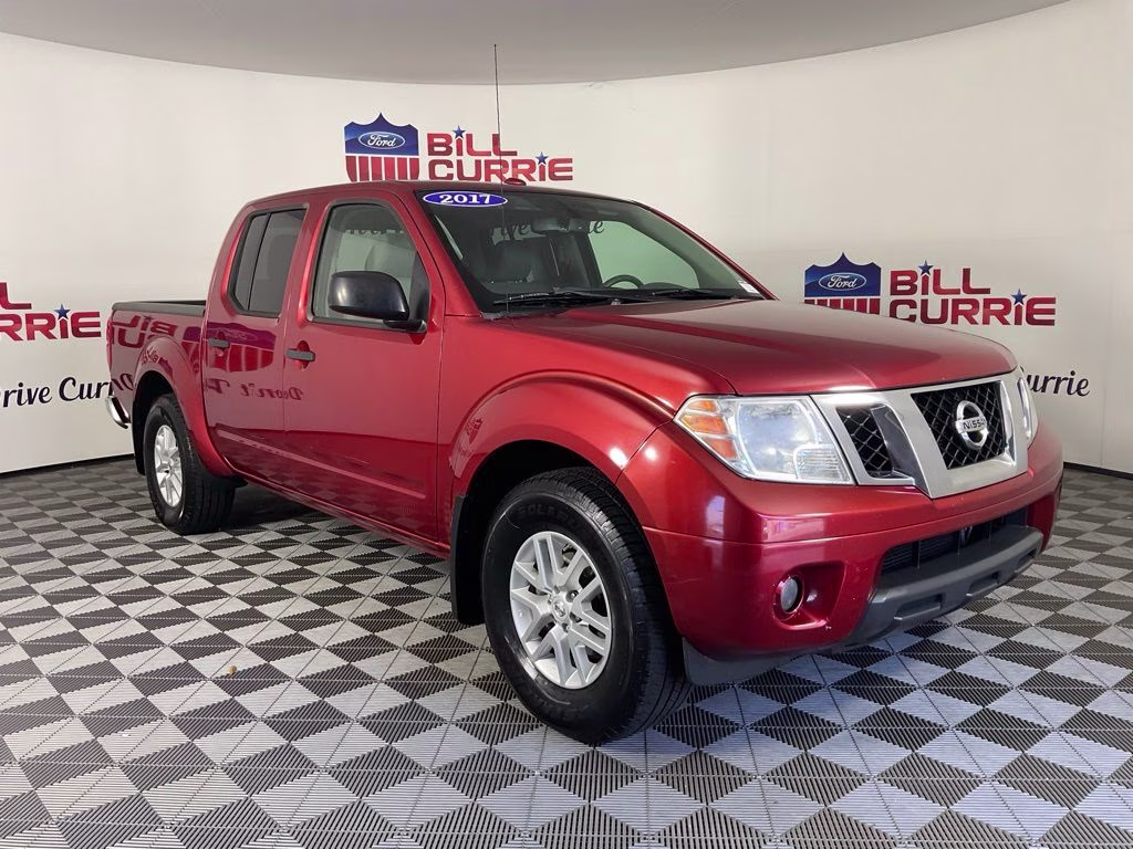 2017 Lava Red Nissan Frontier SV RWD Truck