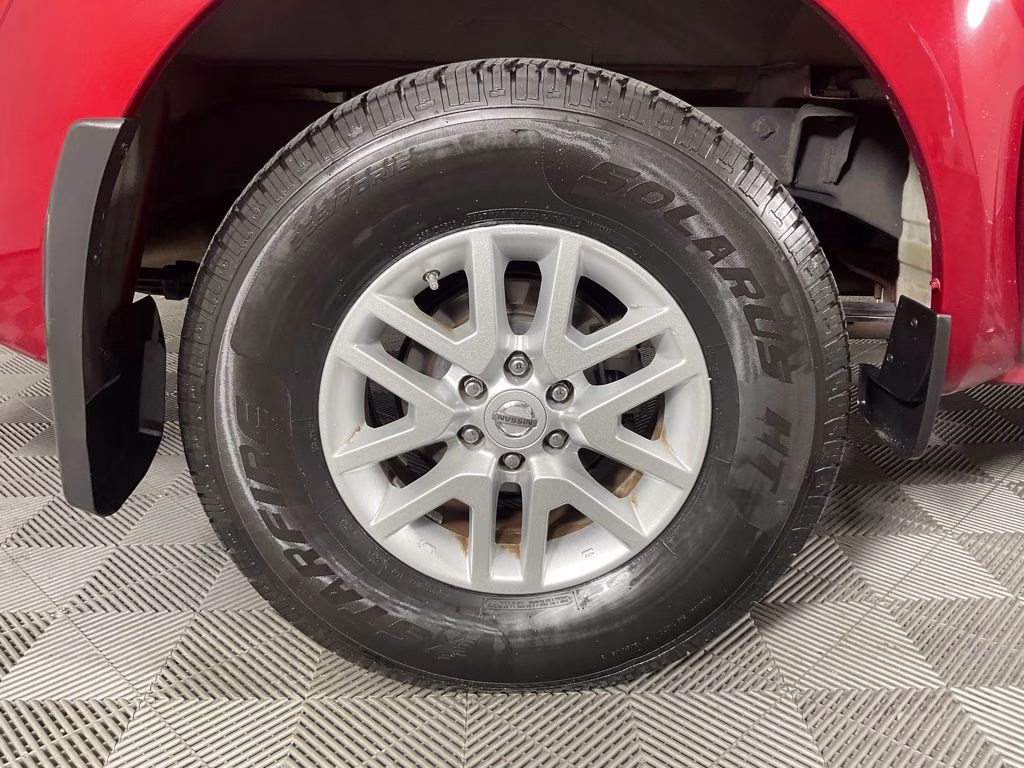 2017 Lava Red Nissan Frontier SV RWD Truck