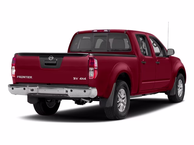 2017 Lava Red Nissan Frontier SV RWD Truck