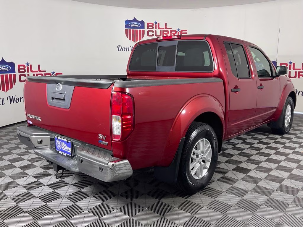 2017 Lava Red Nissan Frontier SV RWD Truck