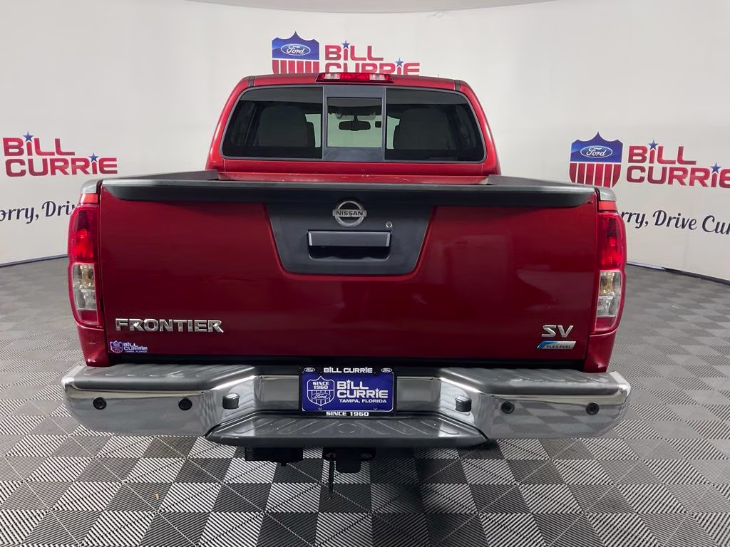 2017 Lava Red Nissan Frontier SV RWD Truck