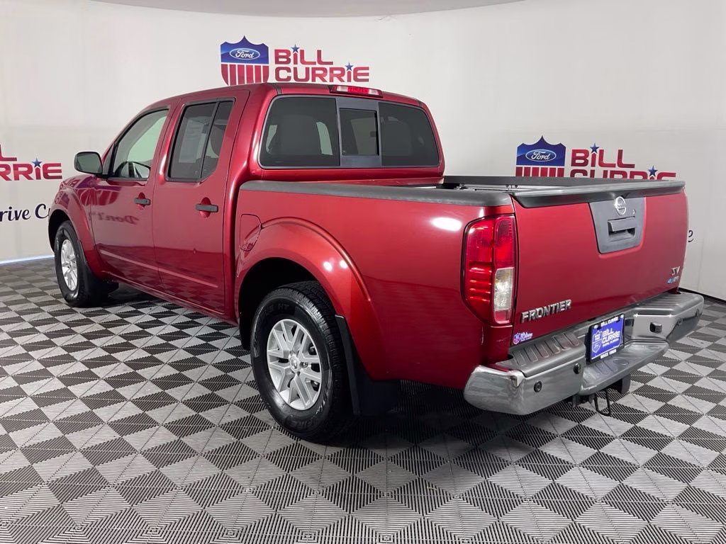 2017 Lava Red Nissan Frontier SV RWD Truck