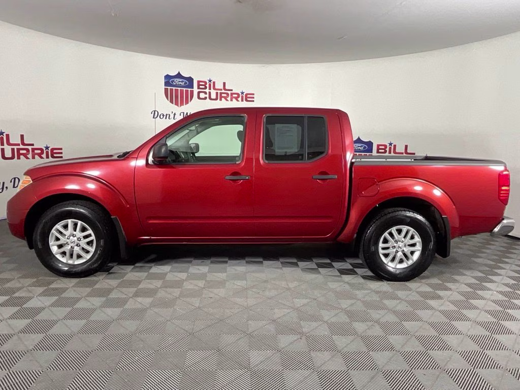 2017 Lava Red Nissan Frontier SV RWD Truck