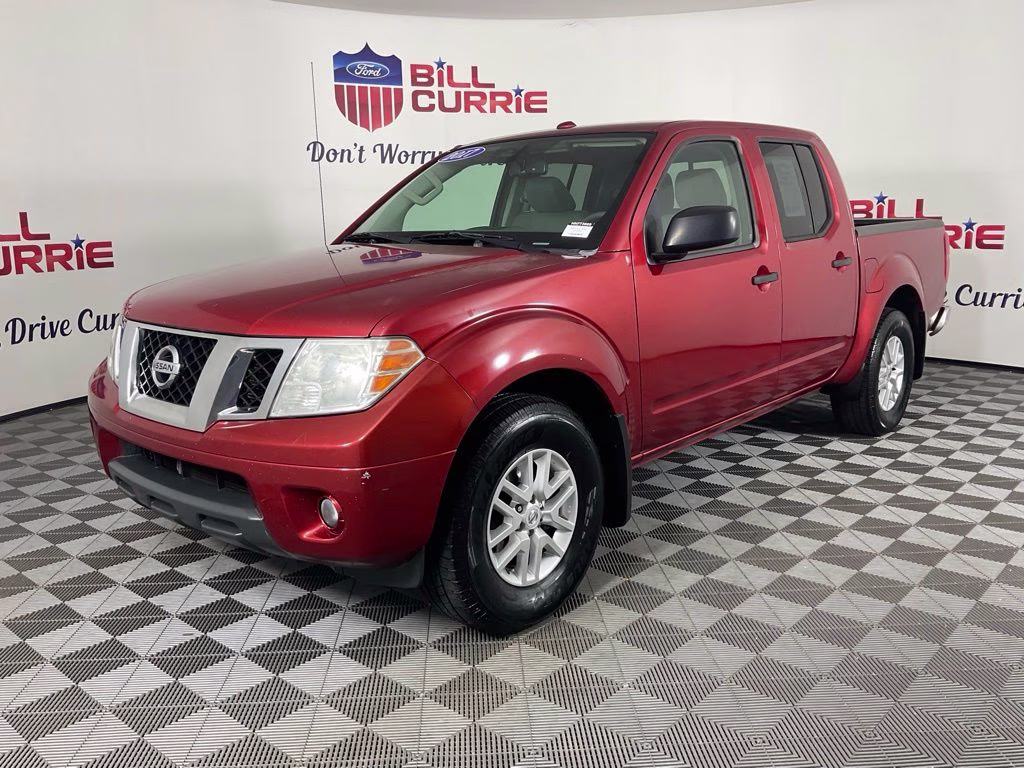 2017 Lava Red Nissan Frontier SV RWD Truck