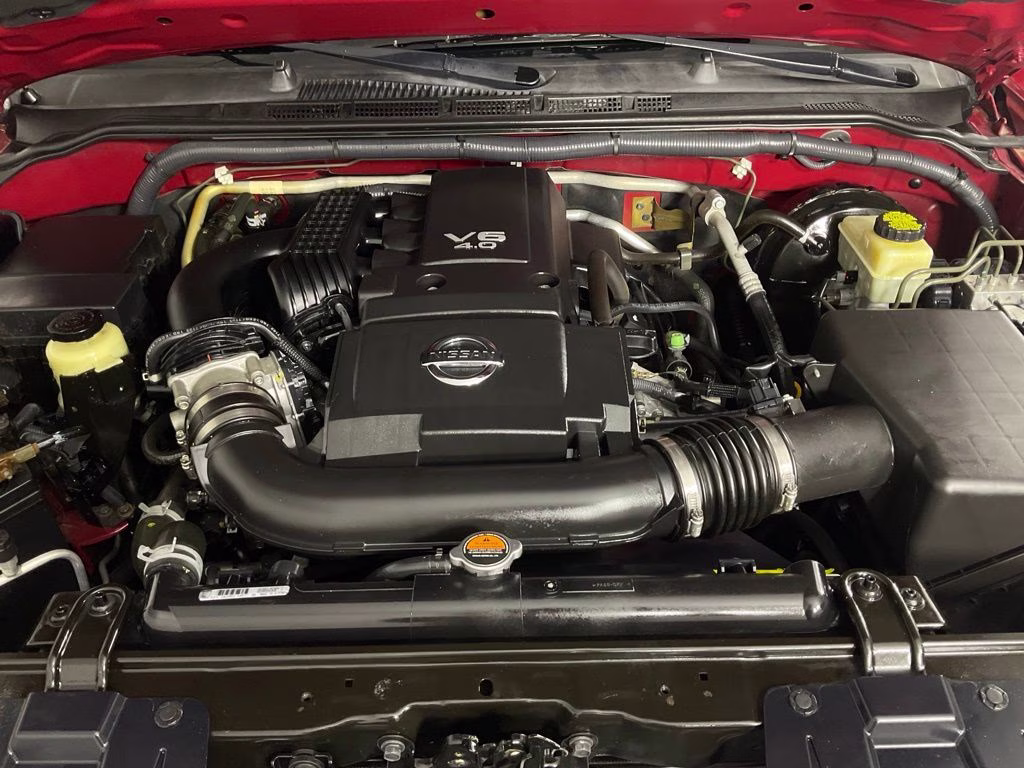 2017 Lava Red Nissan Frontier SV RWD Truck