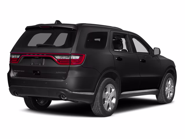 2014 Black Dodge Durango Limited AWD SUV