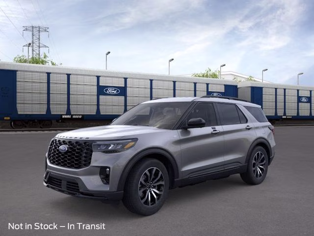 2026 Carbonized Gray Metallic Ford Explorer ST-Line 4X4 SUV