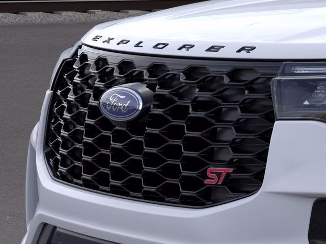 2026 Space White Metallic Ford Explorer ST 4X4 SUV