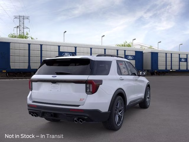2026 Space White Metallic Ford Explorer ST 4X4 SUV