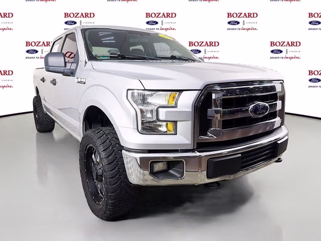 2015 Ingot Silver Ford F-150 XLT 4X4 Truck
