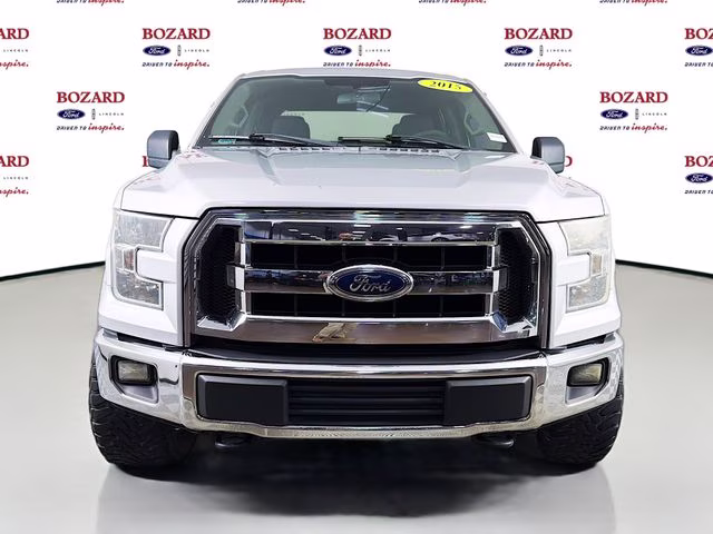 2015 Ingot Silver Ford F-150 XLT 4X4 Truck