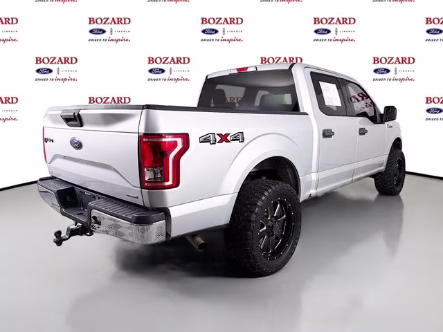 2015 Ingot Silver Ford F-150 XLT 4X4 Truck