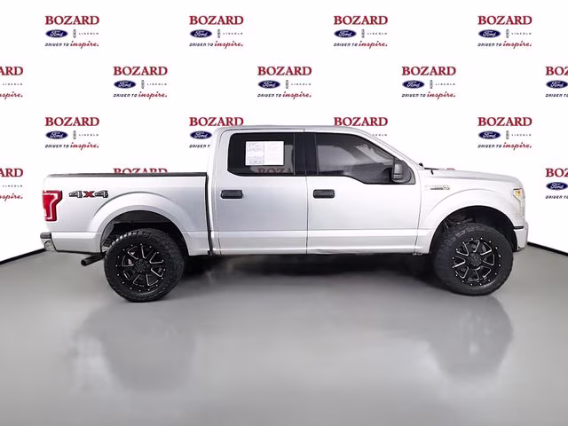 2015 Ingot Silver Ford F-150 XLT 4X4 Truck