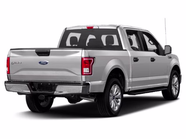 2015 Silver Ford F-150 XLT 4X4 Truck