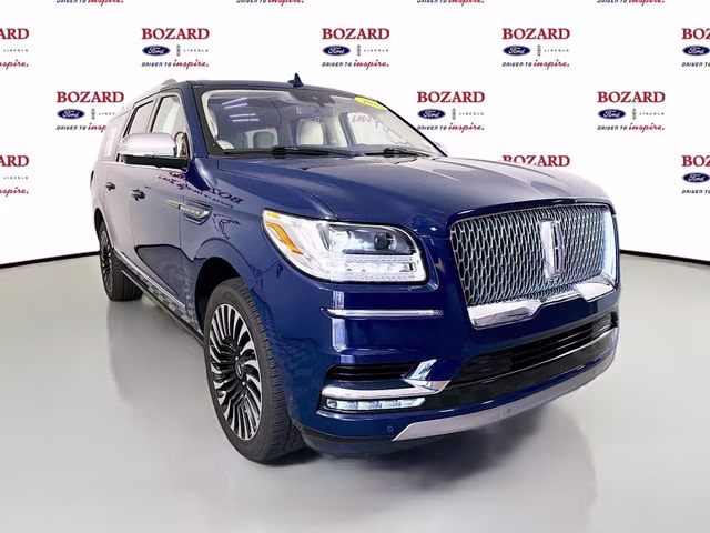 2020 Rhapsody Blue Lincoln Navigator L Black Label 4X4 SUV