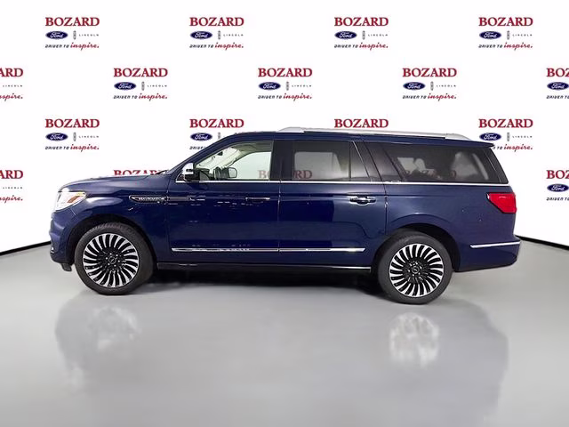 2020 Rhapsody Blue Lincoln Navigator L Black Label 4X4 SUV