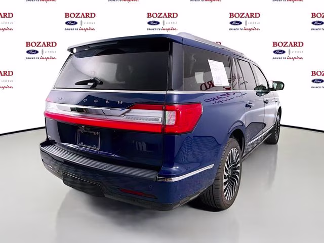 2020 Rhapsody Blue Lincoln Navigator L Black Label 4X4 SUV