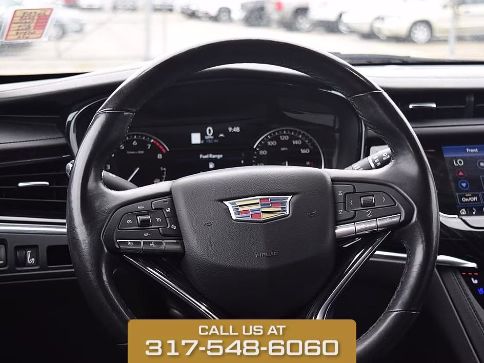 2023 Blue Metallic Cadillac XT6 Premium Luxury AWD SUV