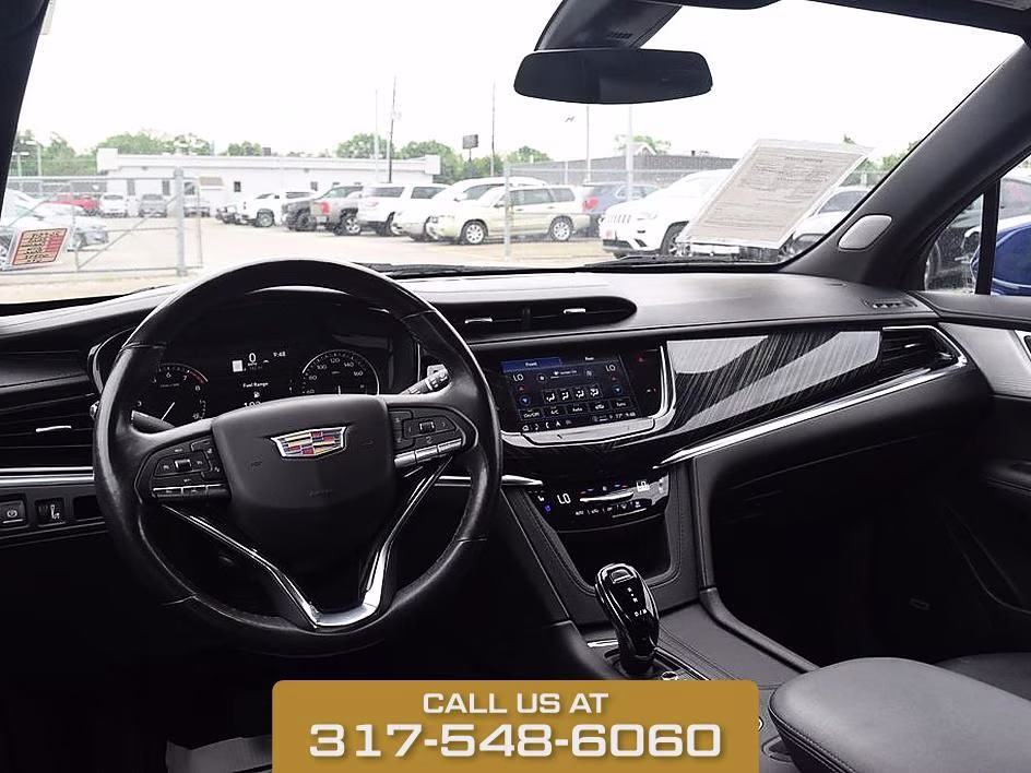 2023 Blue Metallic Cadillac XT6 Premium Luxury AWD SUV