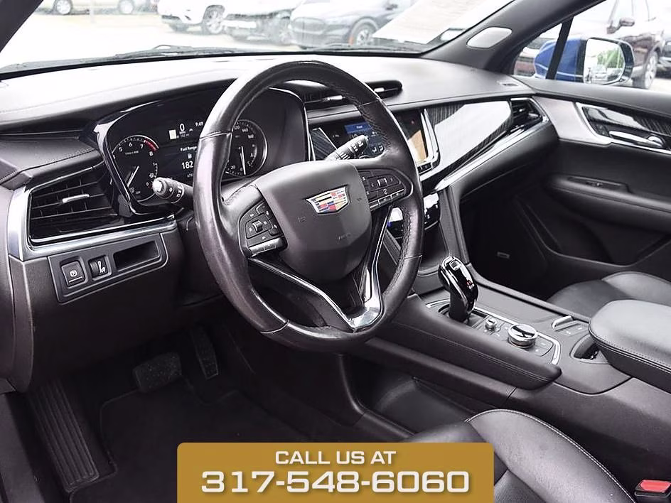 2023 Blue Metallic Cadillac XT6 Premium Luxury AWD SUV