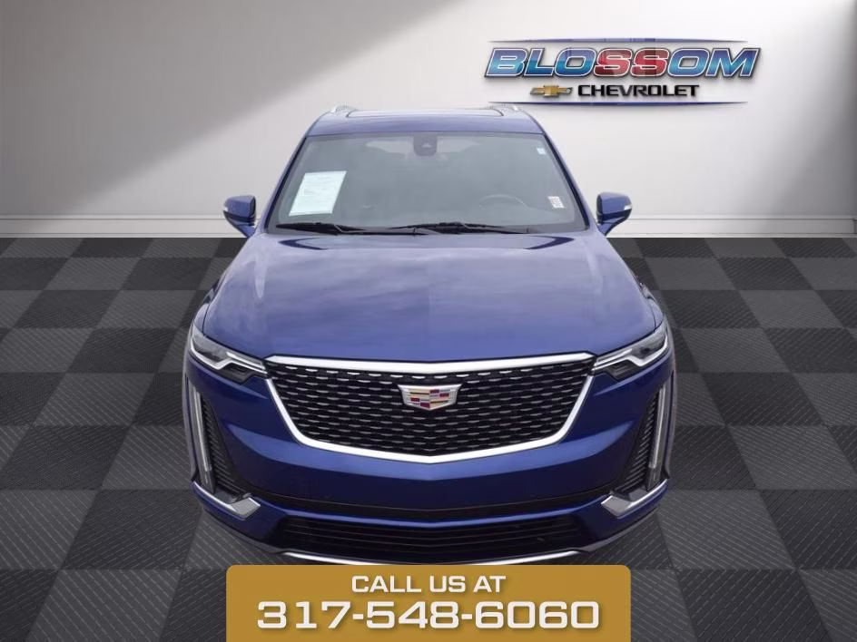 2023 Blue Metallic Cadillac XT6 Premium Luxury AWD SUV