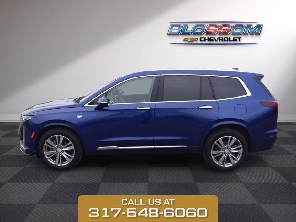 2023 Blue Metallic Cadillac XT6 Premium Luxury AWD SUV