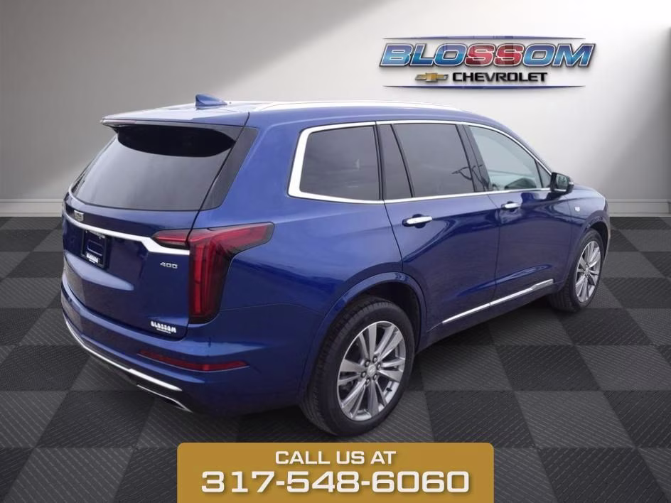 2023 Blue Metallic Cadillac XT6 Premium Luxury AWD SUV
