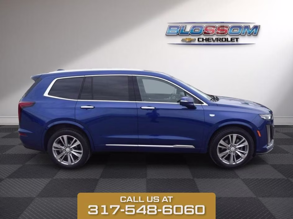 2023 Blue Metallic Cadillac XT6 Premium Luxury AWD SUV