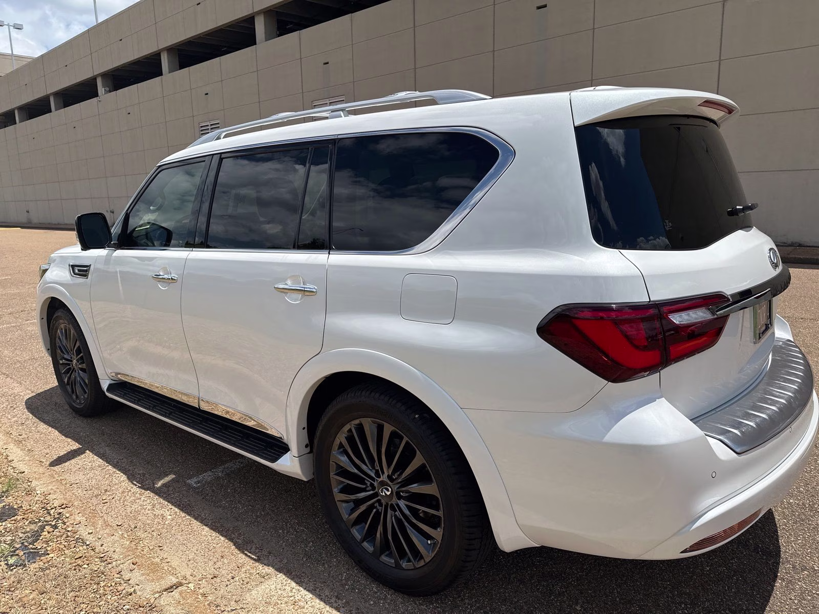 2023 Moonstone White INFINITI QX80 Premium Select RWD SUV