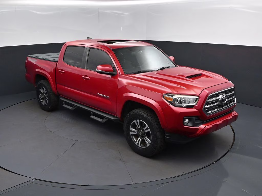 2017 Barcelona Red Metallic Toyota Tacoma TRD Sport 4X4 Truck