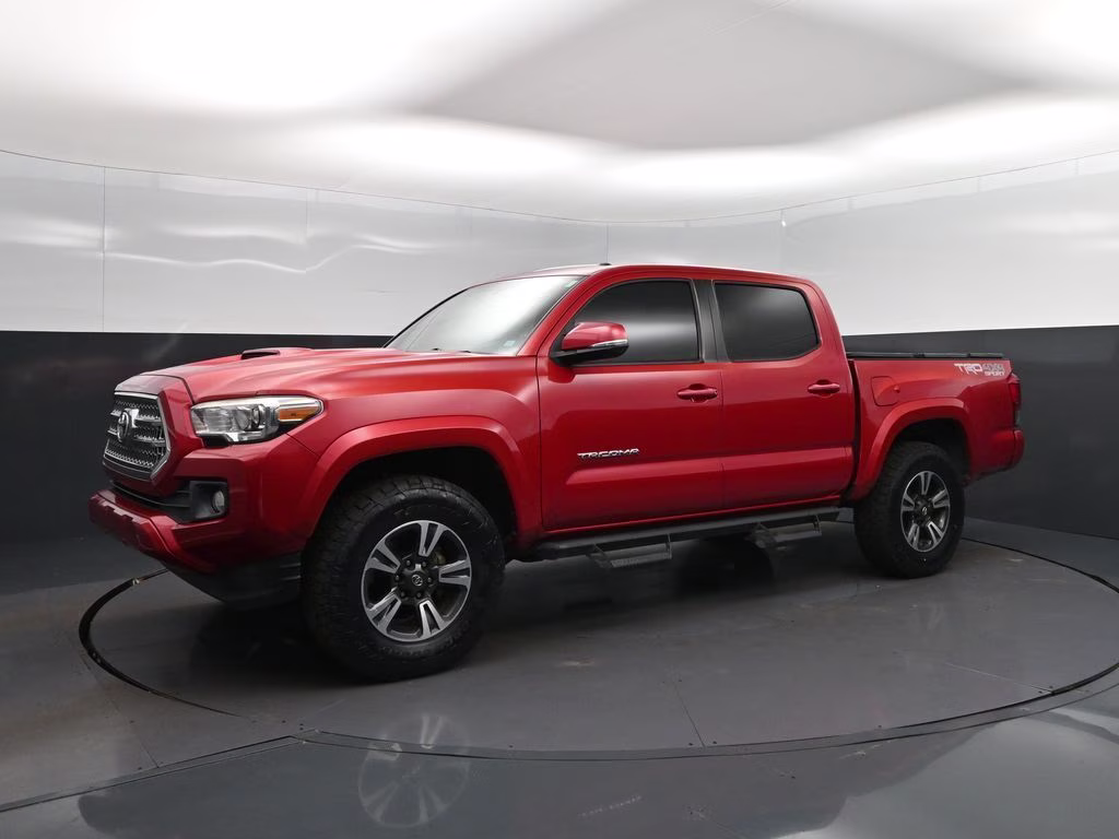 2017 Barcelona Red Metallic Toyota Tacoma TRD Sport 4X4 Truck